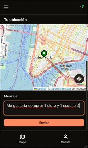 Solicitando una visita